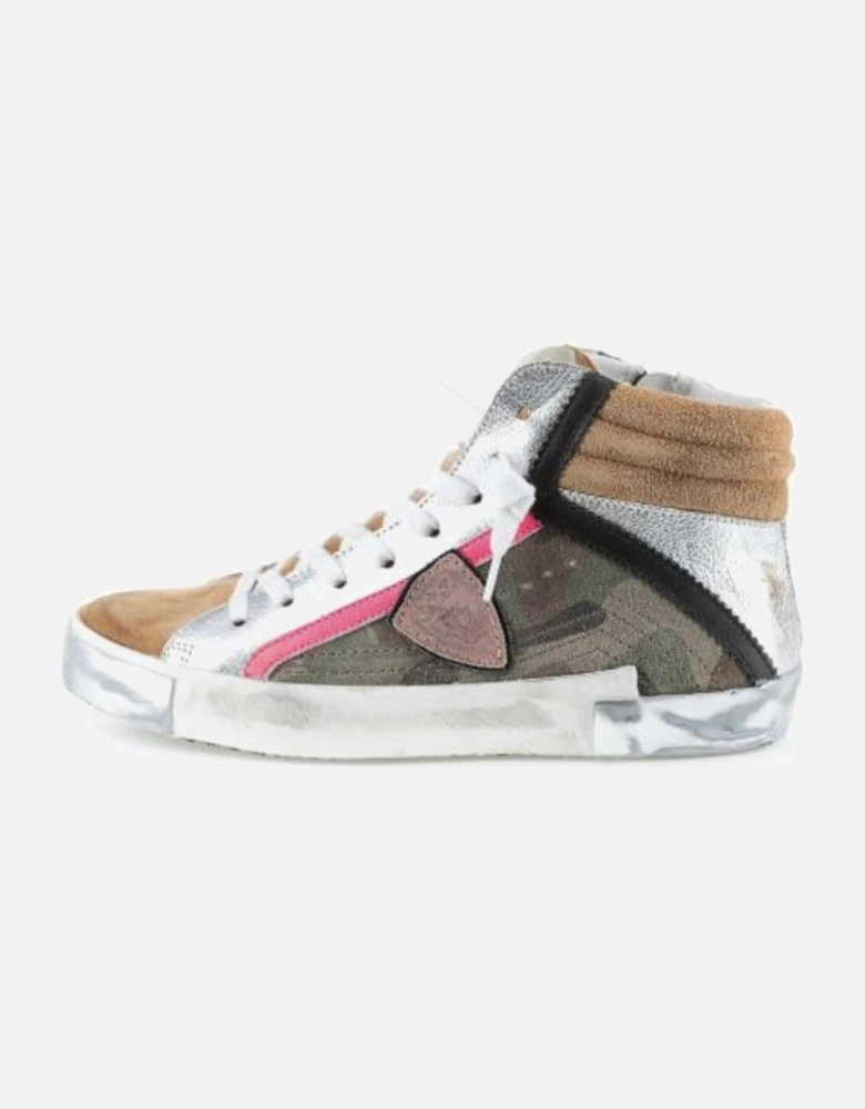 Paris Camouflage HighTop Sneakers Women - Army