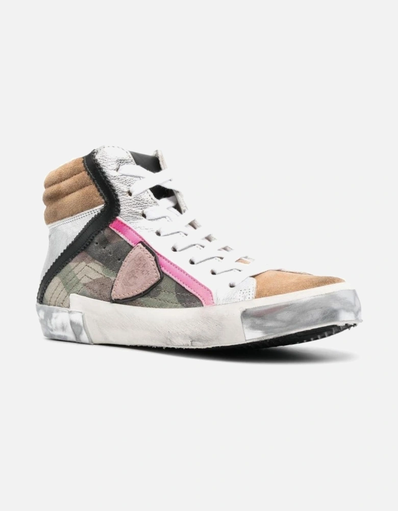 Paris Camouflage HighTop Sneakers Women - Army