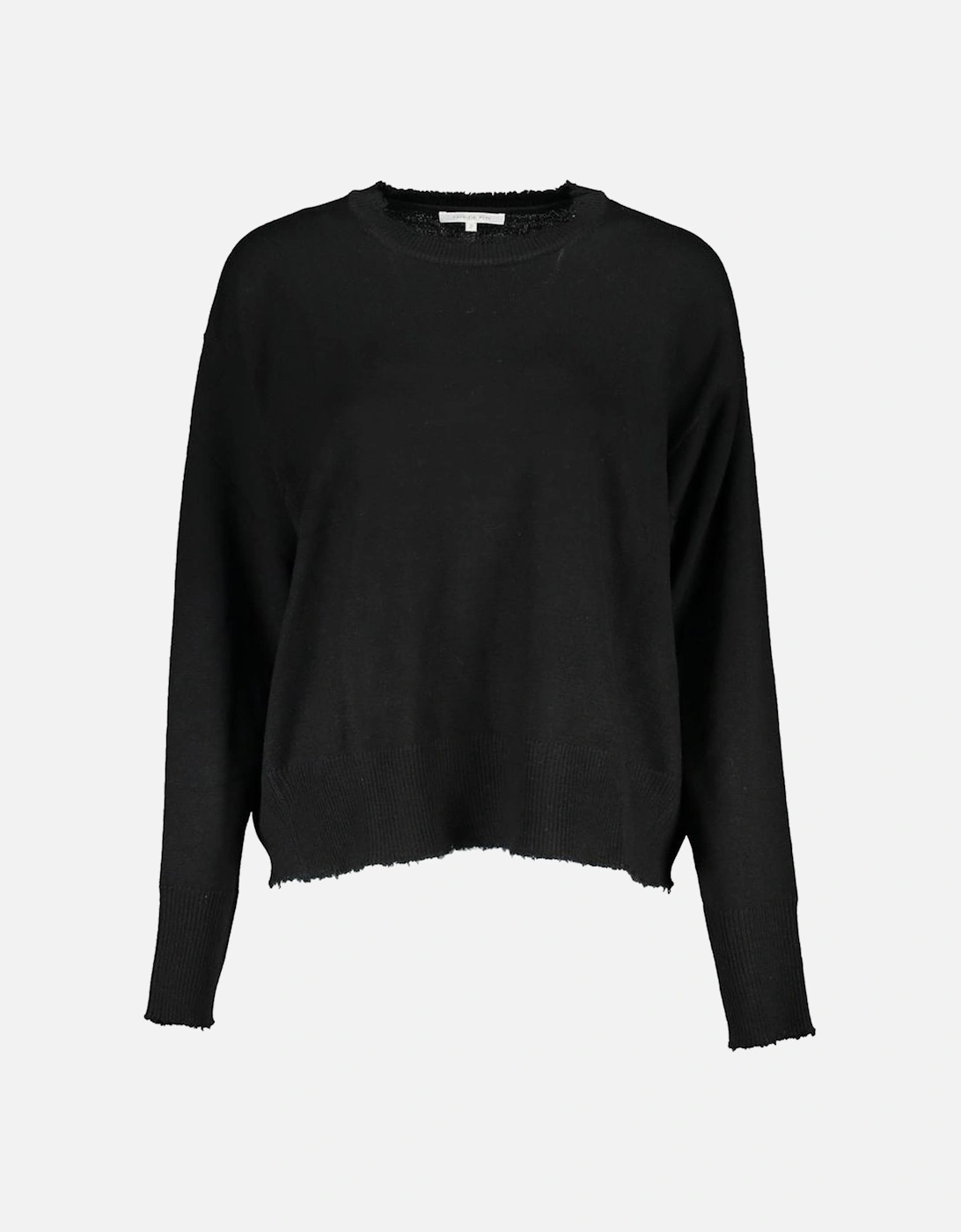 Womens Patrizia Pepe Womens Black Crewneck Sweater - Size: 20