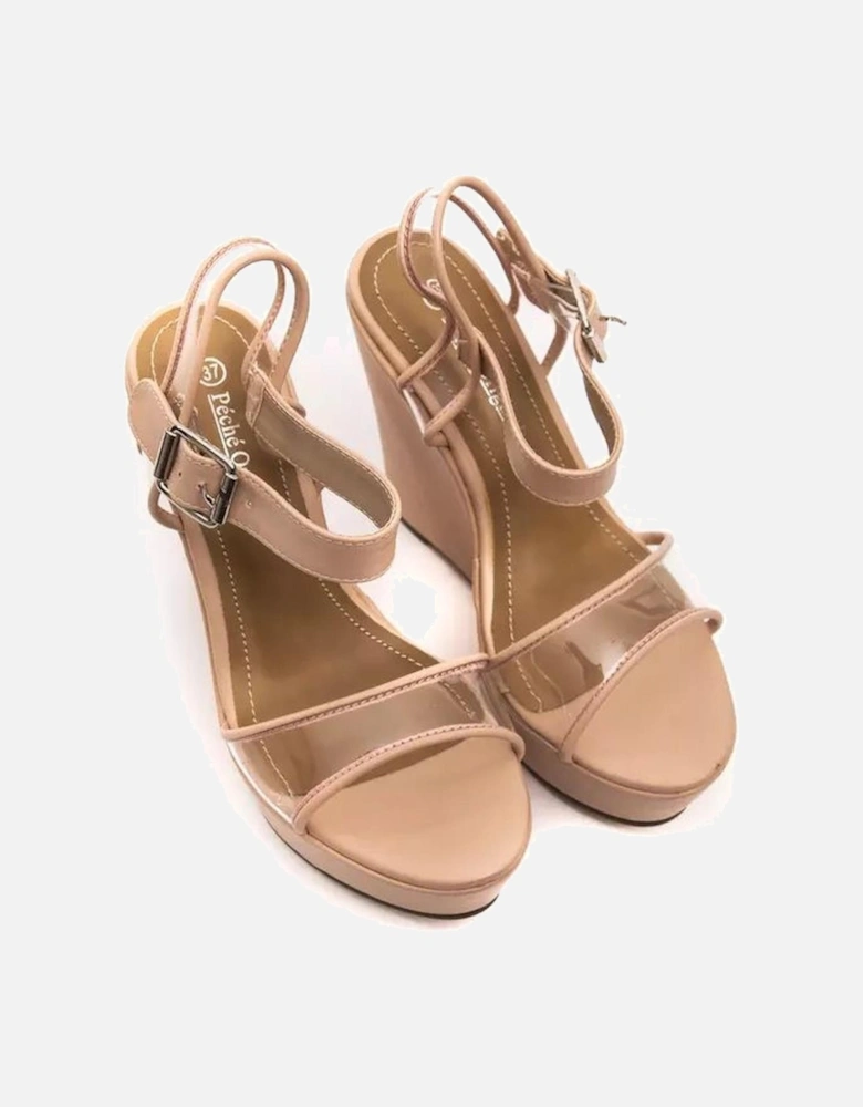 Wedges Sandal PC18718 Blush Women - Beige