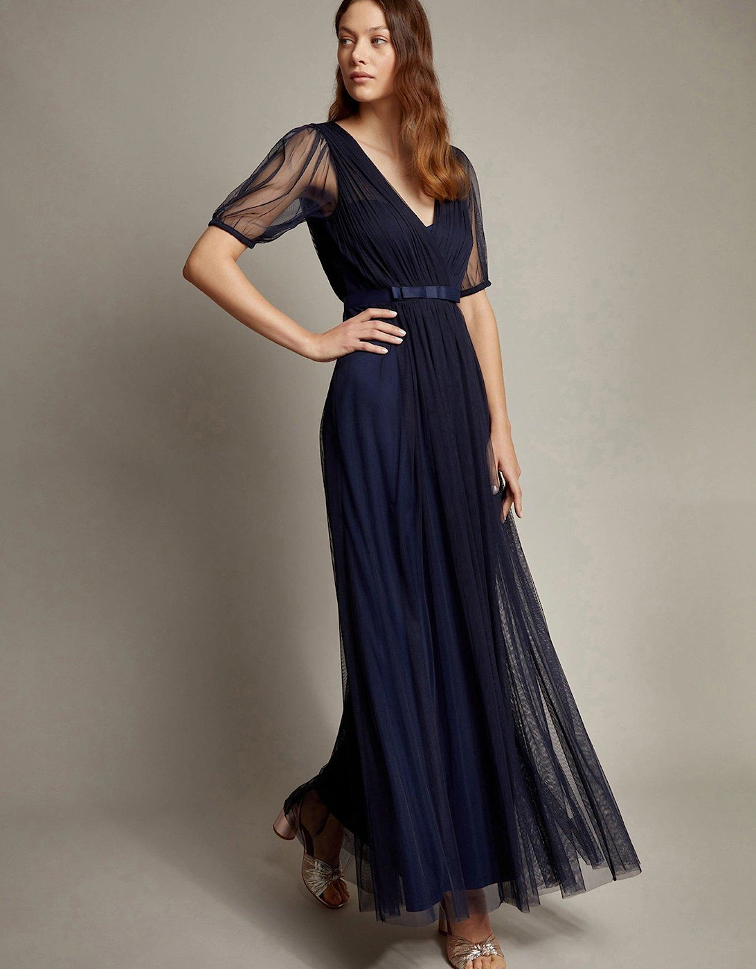 Ellie Maxi Dress - Navy, 2 of 1