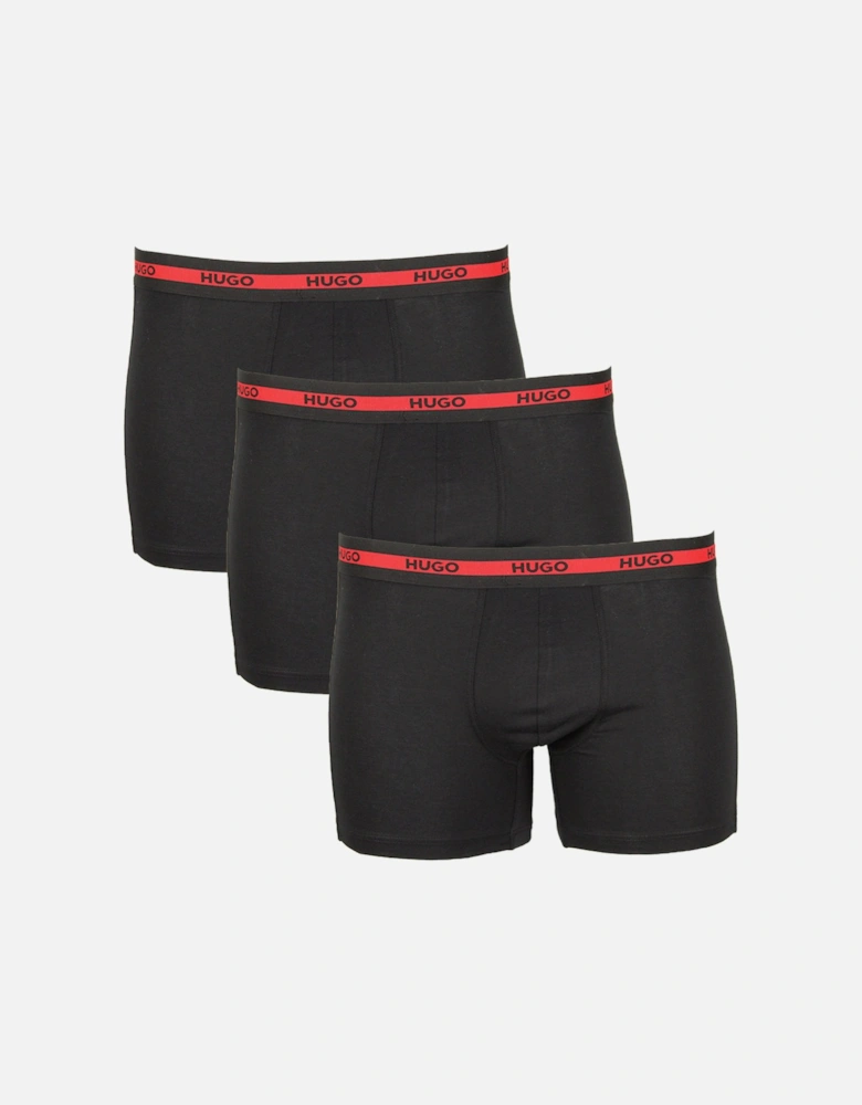 3-Pack Boxer Briefs, Black