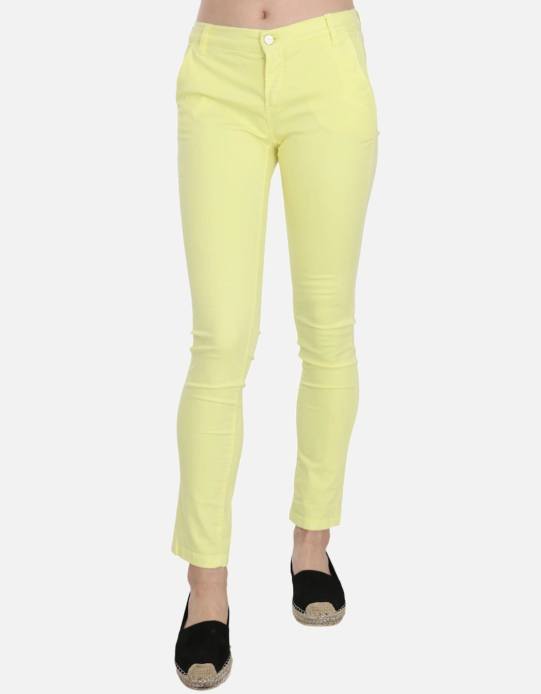 Casual Pants Slim Fit Women - Yellow Jeans, 5 of 4