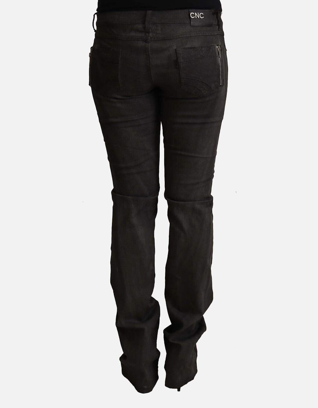 Straight Leg Jeans Women - Black Jeans
