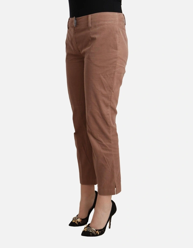 Corduroy Pants Women - Brown Jeans