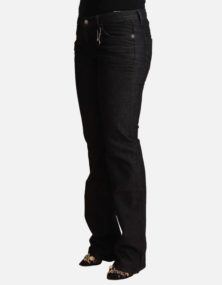 Straight Leg Jeans Women - Black Jeans