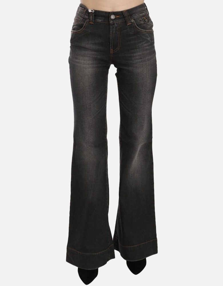 Dolce Gabbana Flared Jeans Women - Black Jeans