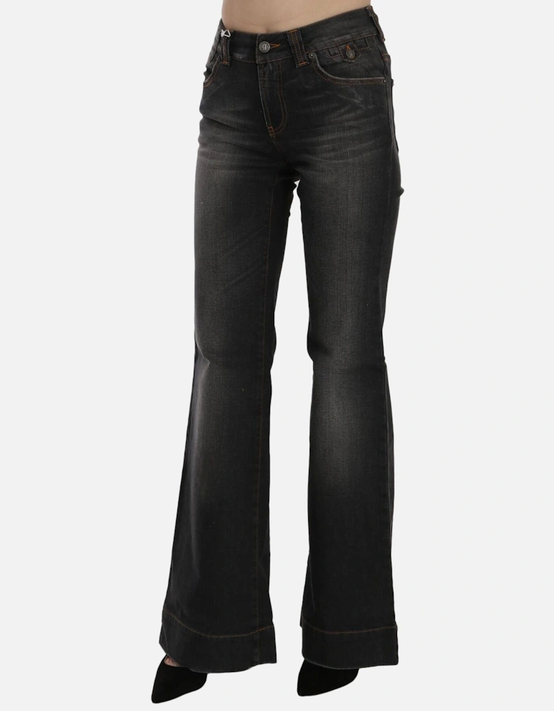 Dolce Gabbana Flared Jeans Women - Black Jeans