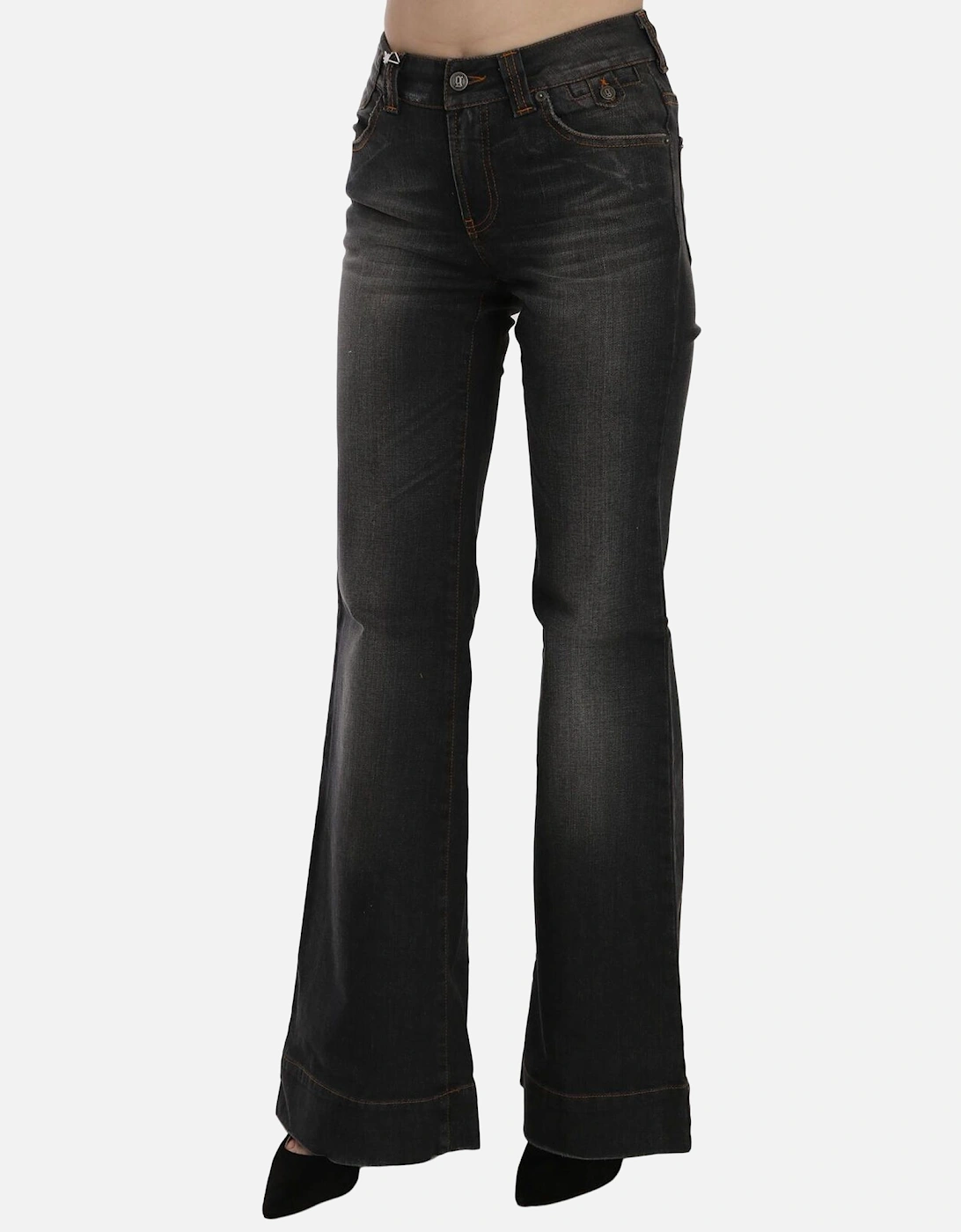 Dolce Gabbana Flared Jeans Women - Black Jeans