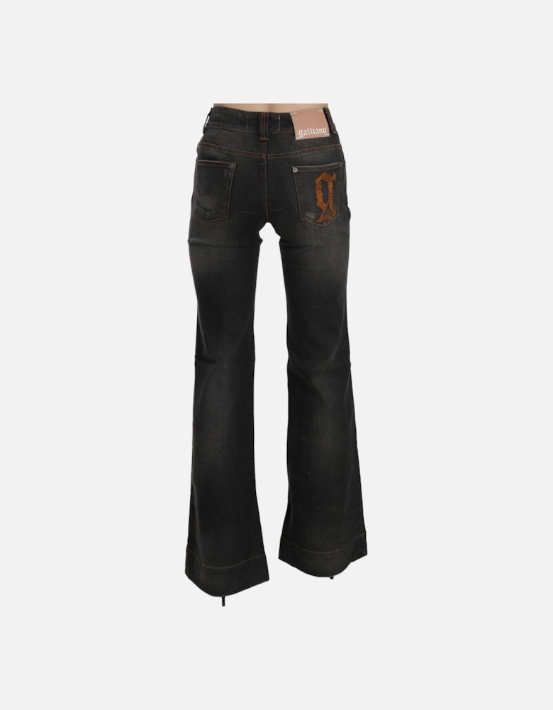 Dolce Gabbana Flared Jeans Women - Black Jeans