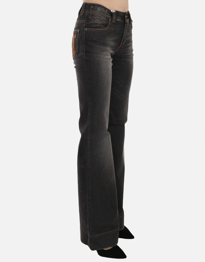Dolce Gabbana Flared Jeans Women - Black Jeans