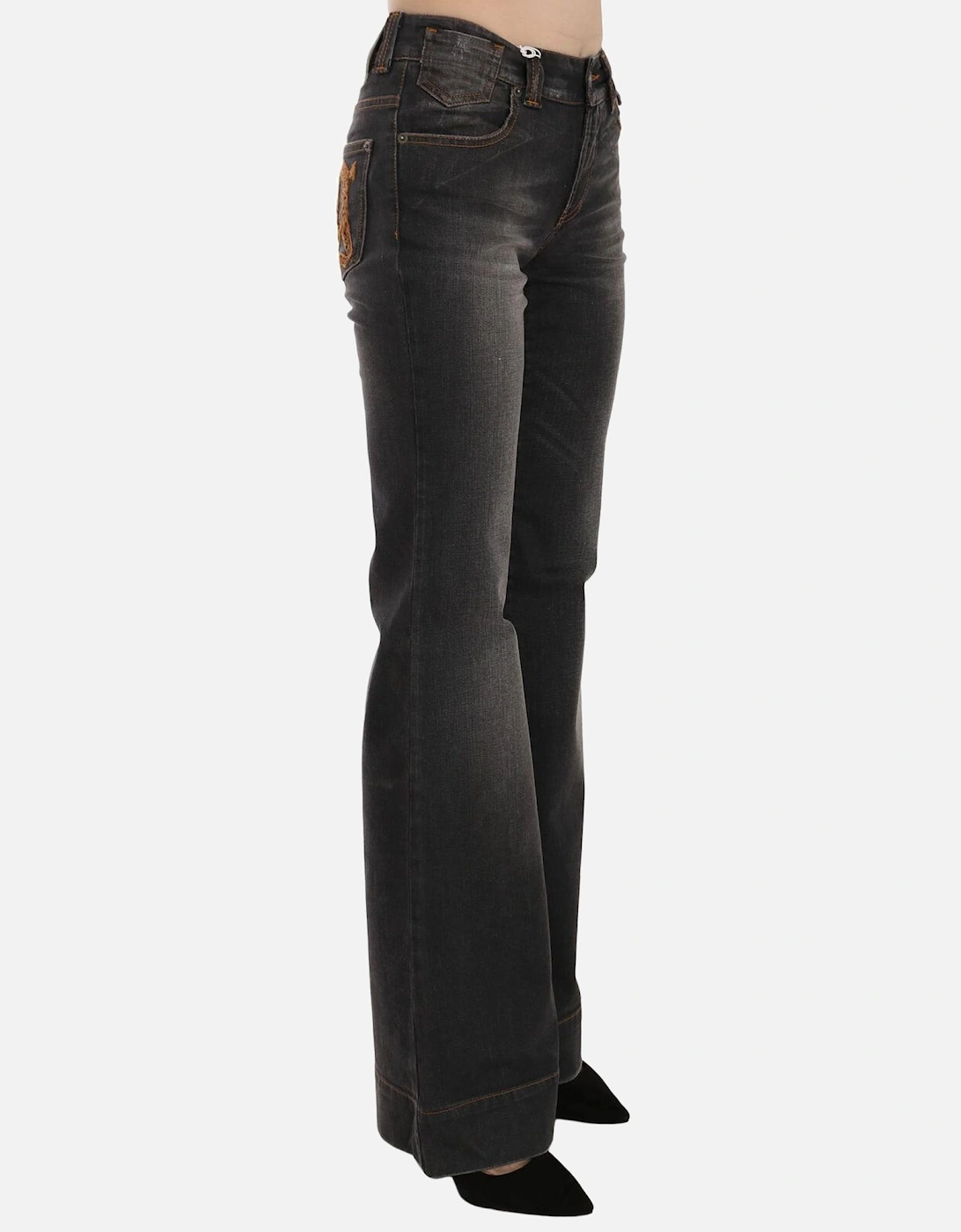 Dolce Gabbana Flared Jeans Women - Black Jeans