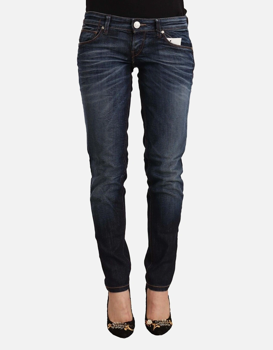 Skinny Jeans Women - Blue Jeans, 4 of 3