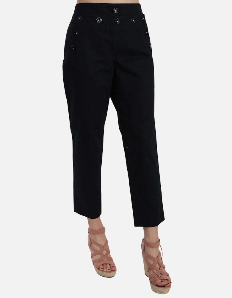 Dolce Gabbana cropped pants Women - Black Jeans