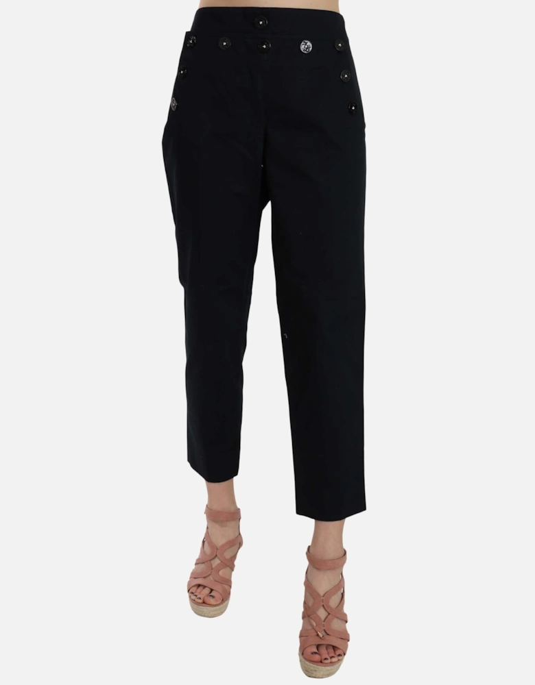 Dolce Gabbana cropped pants Women - Black Jeans