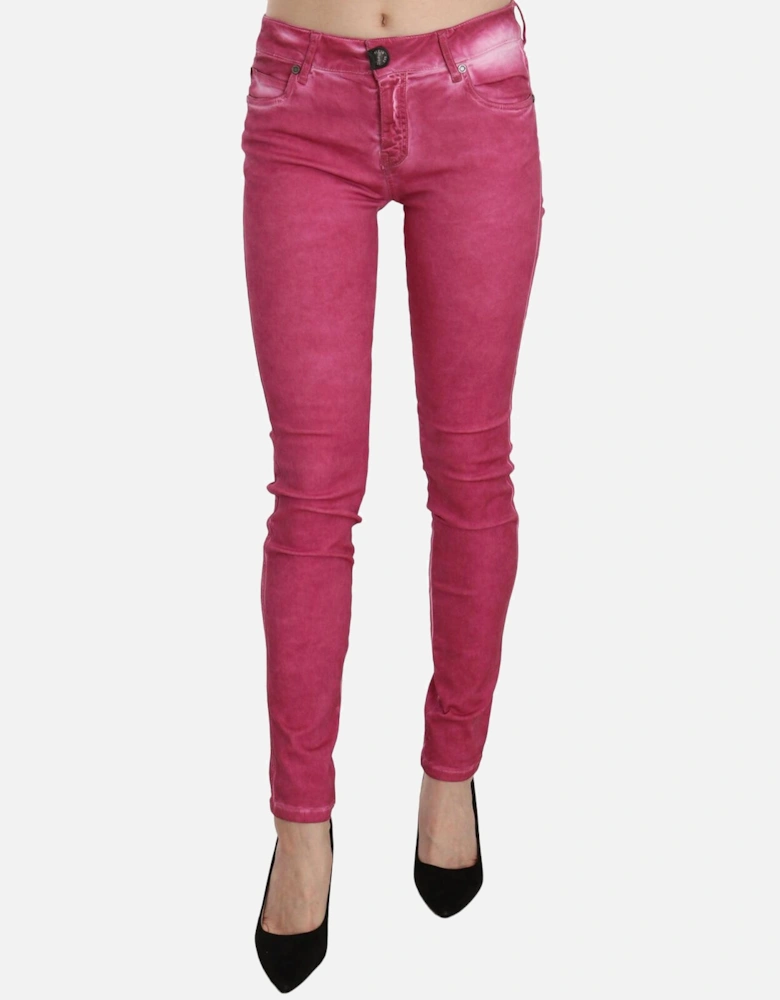 Dolce Gabbana Skinny Jeans Pink Women Jeans