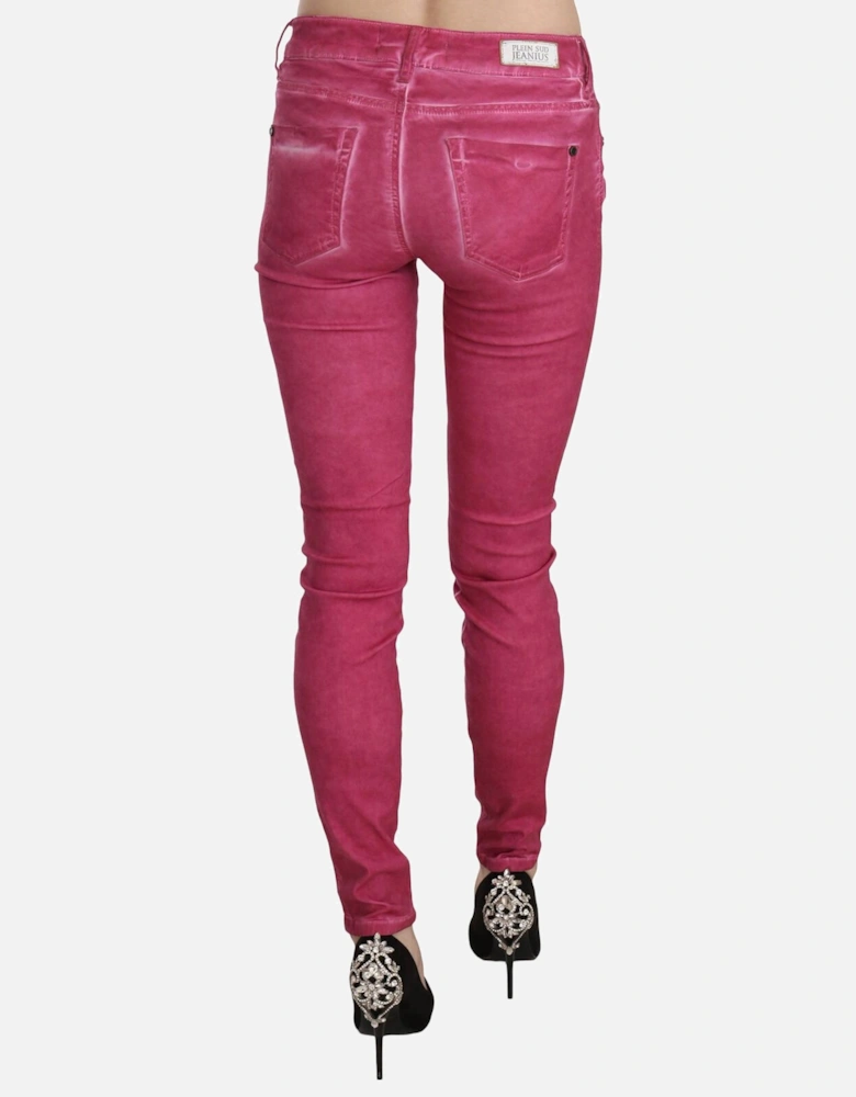 Dolce Gabbana Skinny Jeans Pink Women Jeans