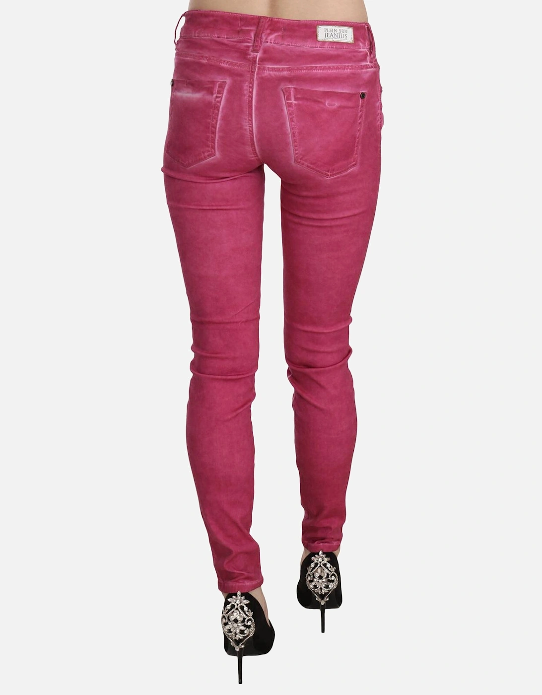 Dolce Gabbana Skinny Jeans Pink Women Jeans