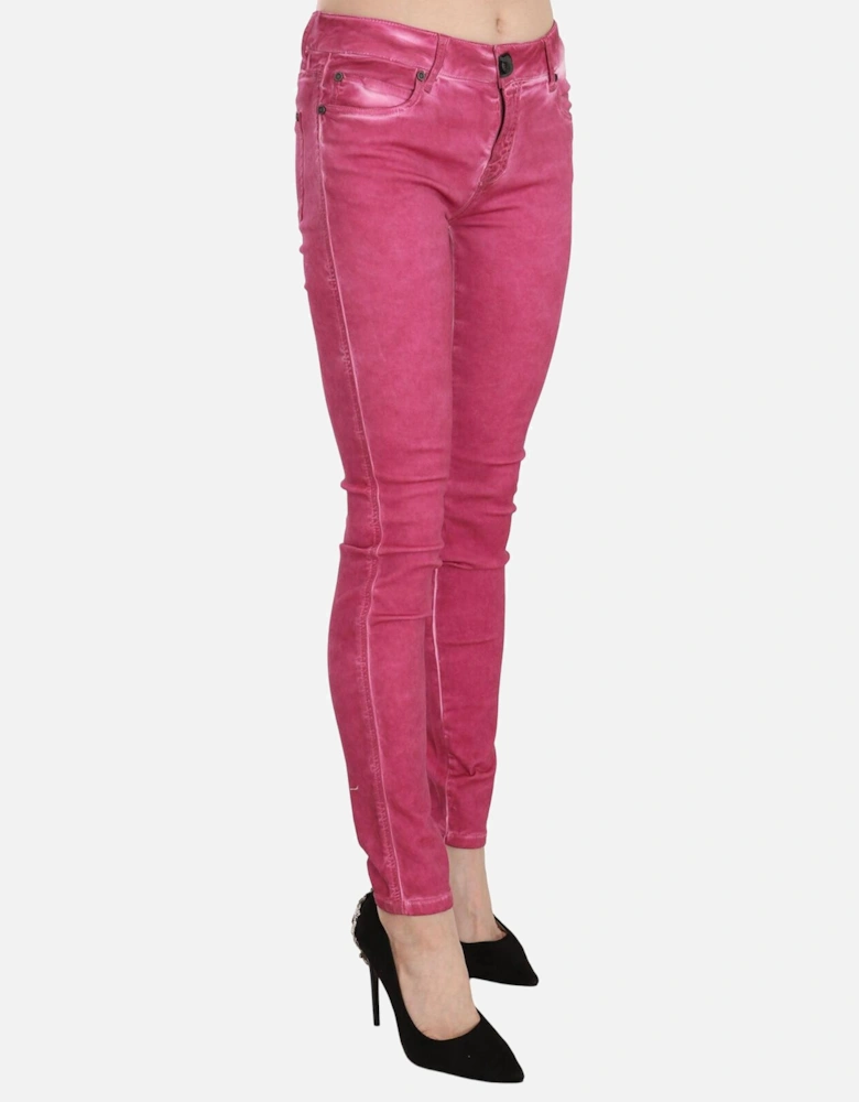 Dolce Gabbana Skinny Jeans Pink Women Jeans