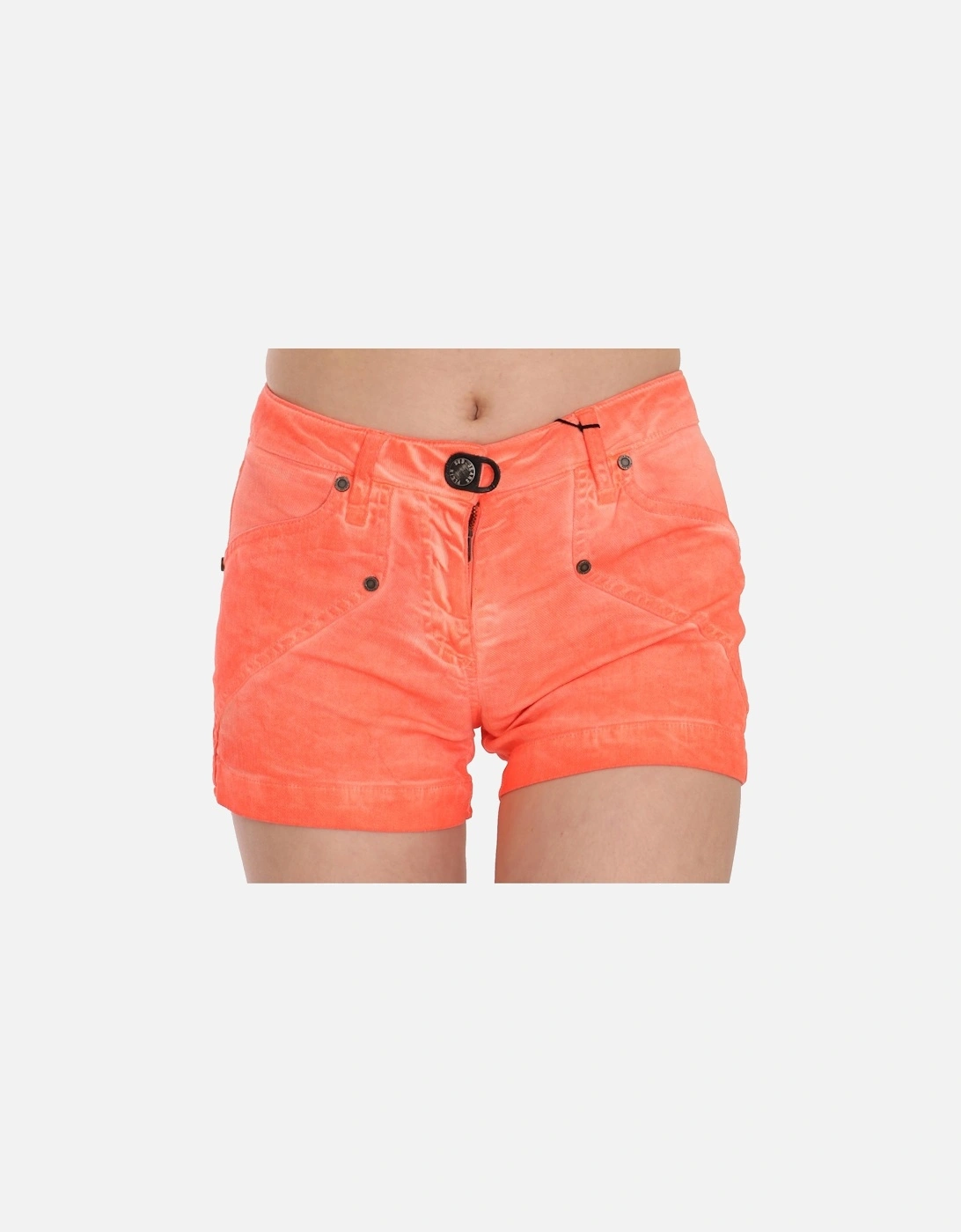 Corduroy Shorts PAN70245 Women - Orange, 5 of 4