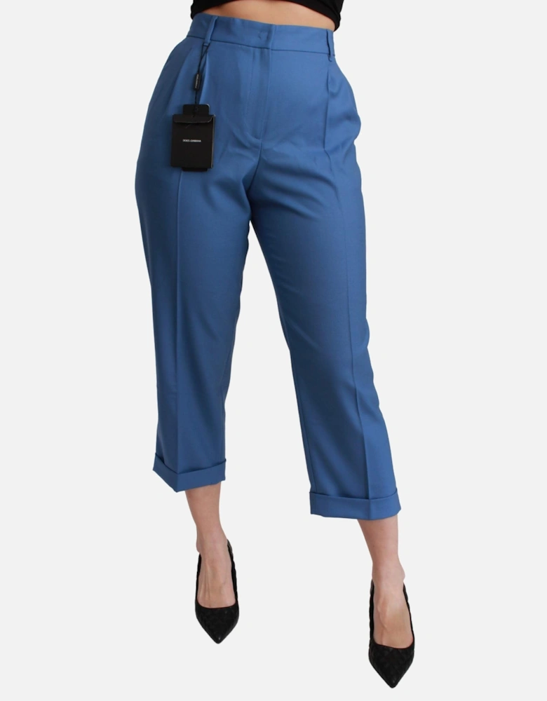 Dolce Gabbana PAN71060 Cropped Trousers Women - Blue Jeans