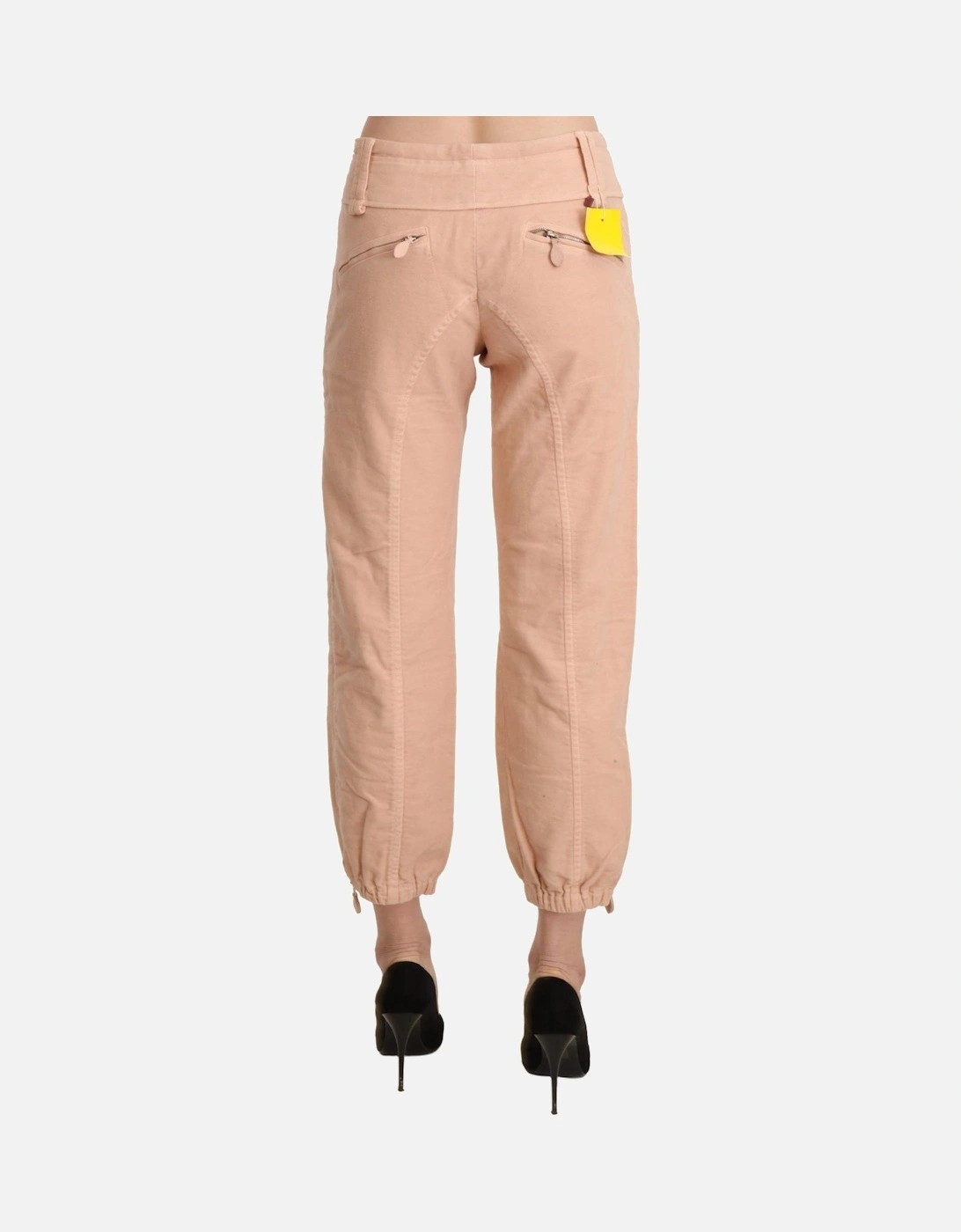 Culottes Pants Relaxed Fit Women - Beige Jeans