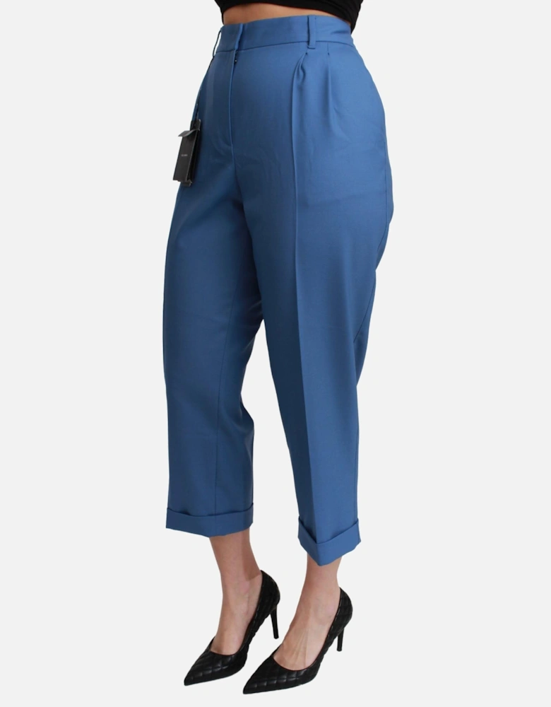 Dolce Gabbana PAN71060 Cropped Trousers Women - Blue Jeans