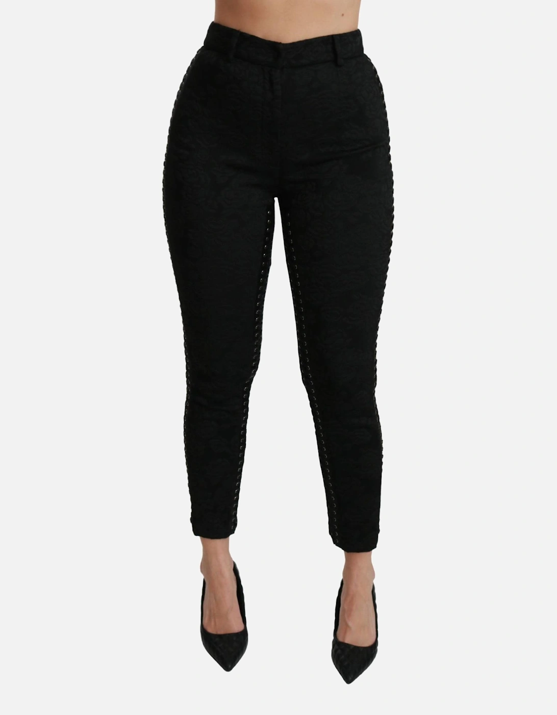 Dolce Gabbana SlimFit Trousers Women - Black Jeans, 6 of 5