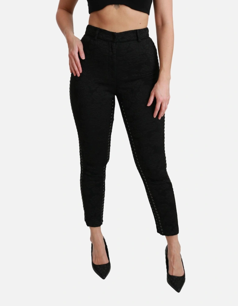 Dolce Gabbana SlimFit Trousers Women - Black Jeans