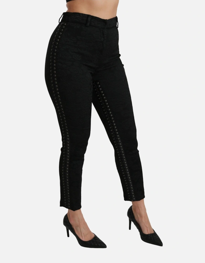 Dolce Gabbana SlimFit Trousers Women - Black Jeans