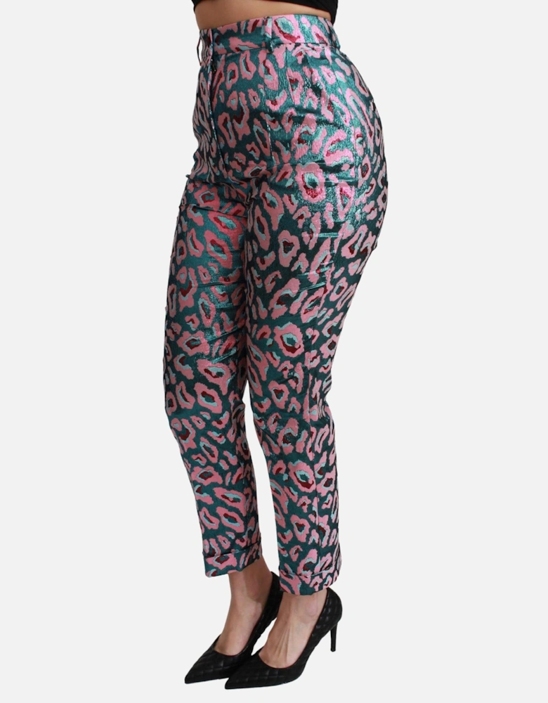 Leopard Print Trousers PAN71055 Women - Multicolor Jeans