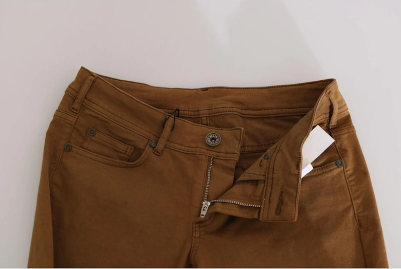 Casual Pants Model PAN70664 Women - Brown Jeans