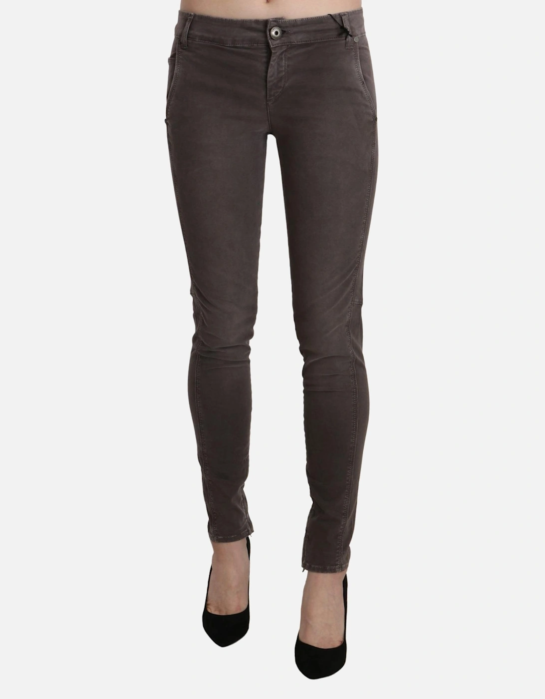 Skinny Jeans Women - Brown Jeans, 5 of 4