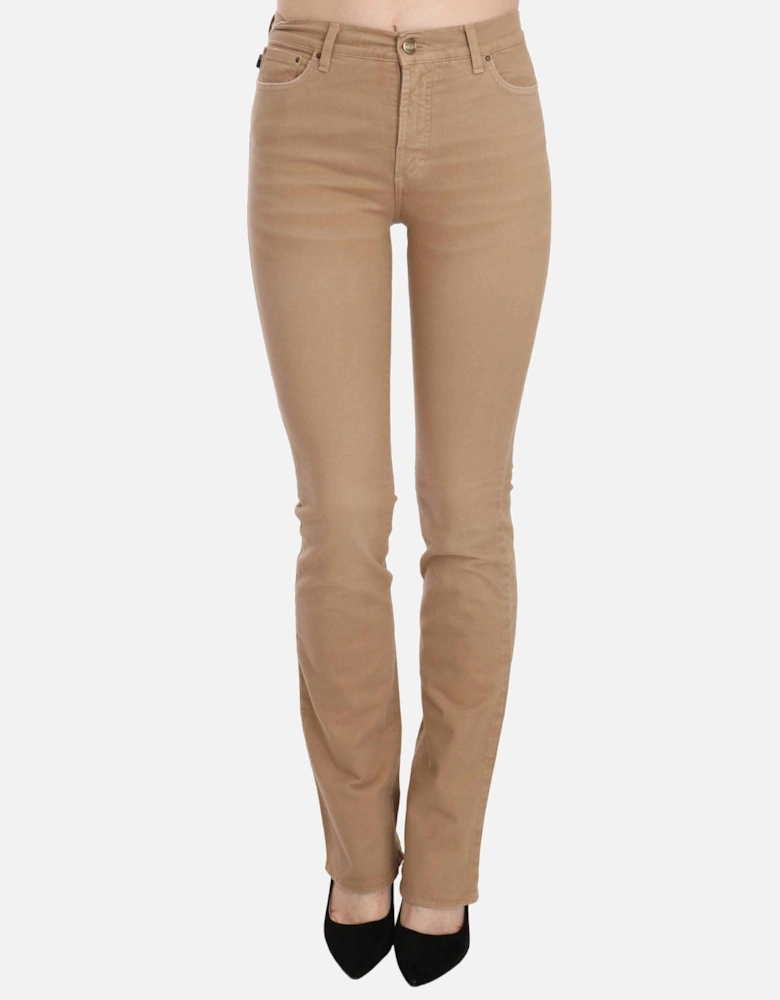 Pants Casual Style Women - Brown Jeans