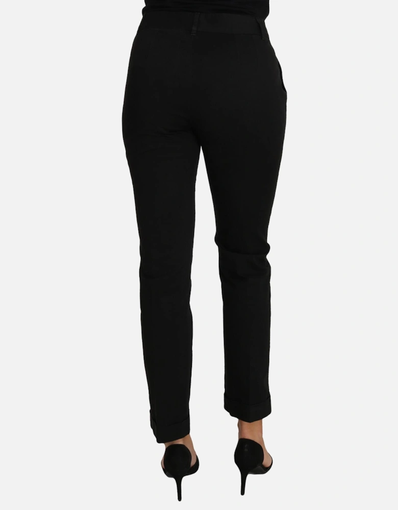 Dolce Gabbana Culotte Pants Black Women Jeans