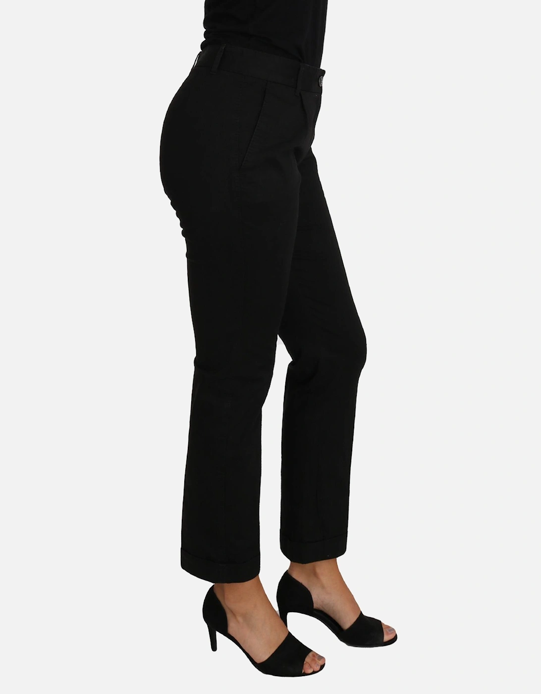 Dolce Gabbana Culotte Pants Black Women Jeans