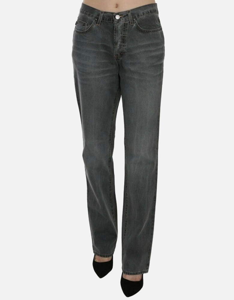 Jeans Straight Leg JU1539316 Women - Gray Jeans