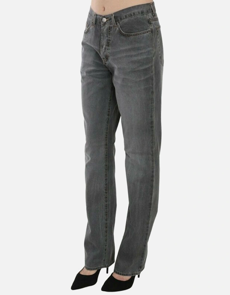 Jeans Straight Leg JU1539316 Women - Gray Jeans