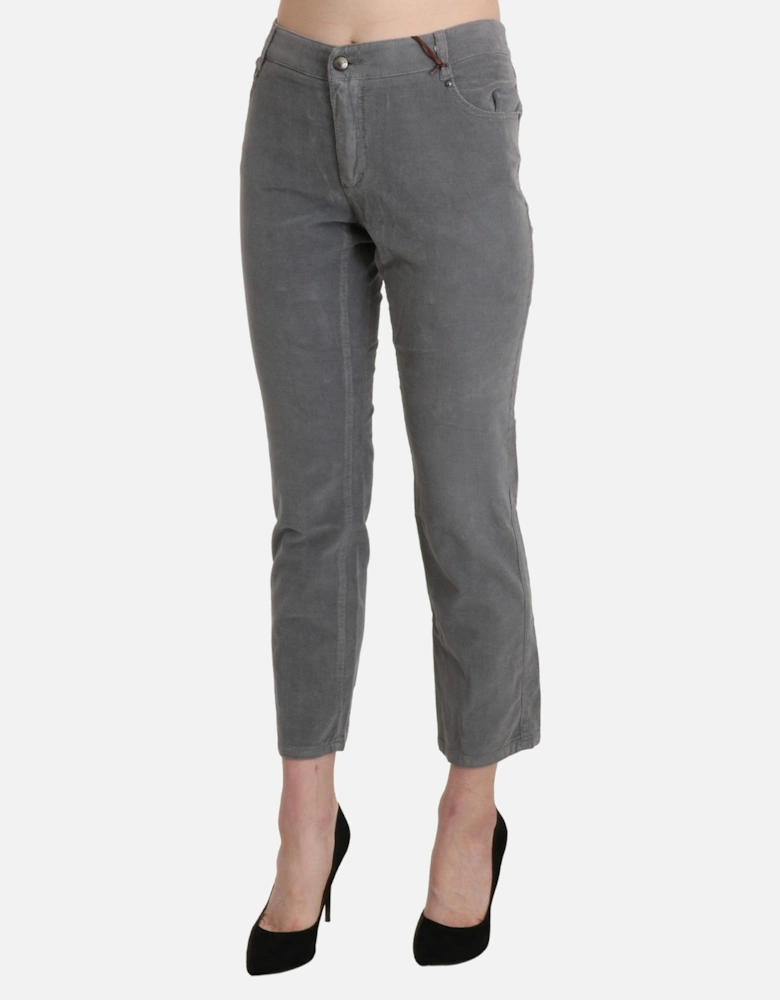 Corduroy Pants PAN71148 Women - Gray Jeans