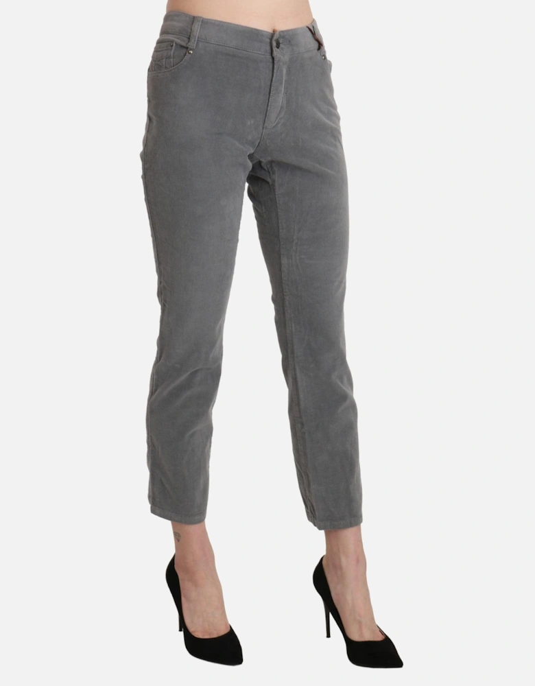 Corduroy Pants PAN71148 Women - Gray Jeans