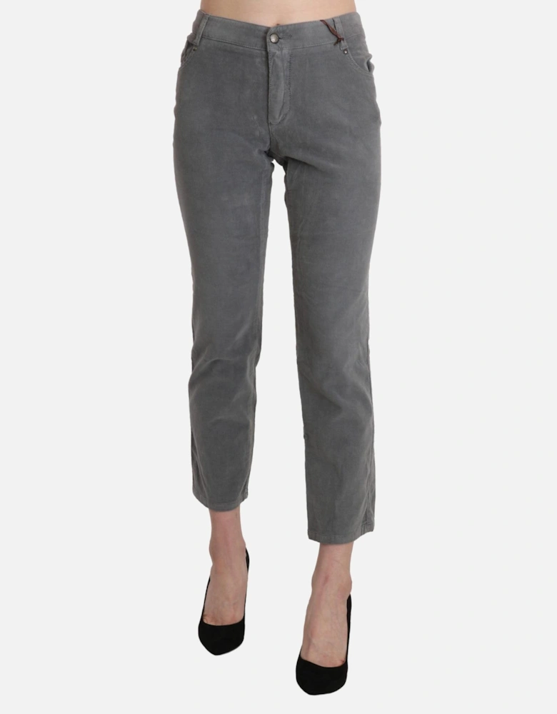 Corduroy Pants PAN71148 Women - Gray Jeans
