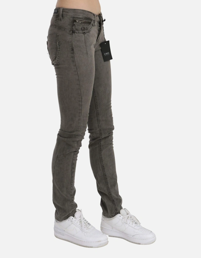 Skinny Jeans Women - Gray Jeans