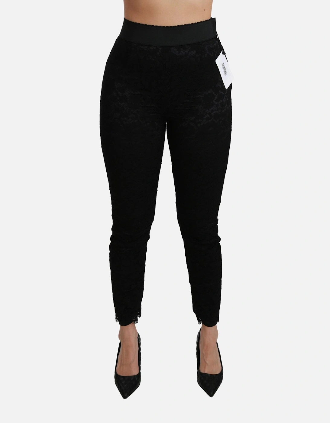 Lace Trousers Fitted Style Women - Black Jeans, 6 of 5