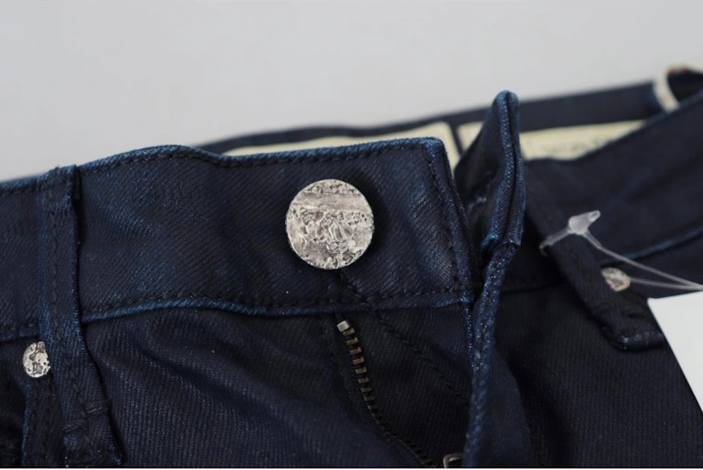 Low Waist Skinny Denim Jeans Women - Blue Jeans