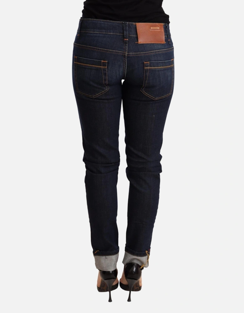 Skinny Jeans Dark Wash Women - Blue Jeans