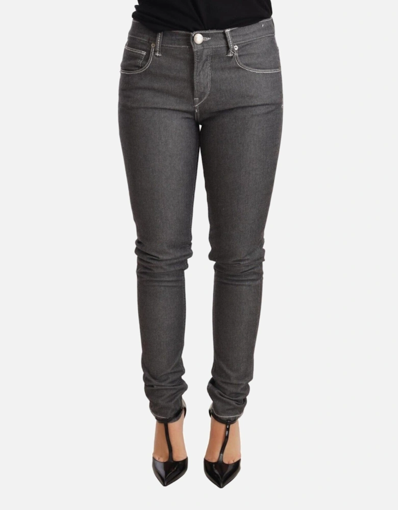 Skinny Jeans Grey Women - Gray Jeans