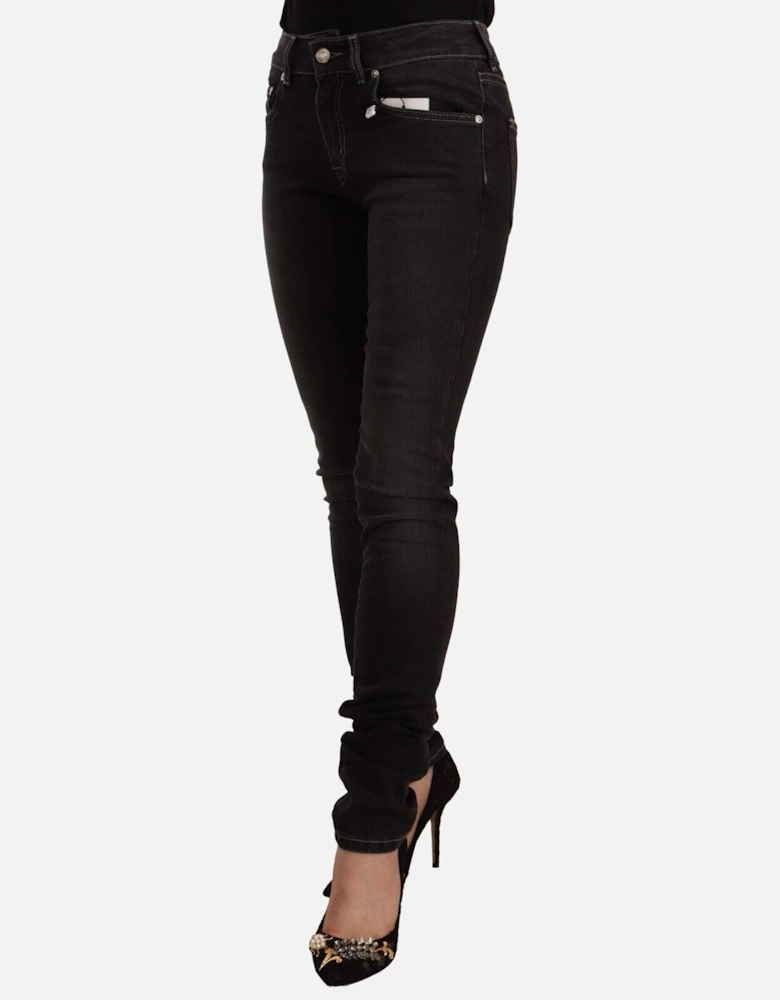 Straight Leg Jeans Women - Black Jeans