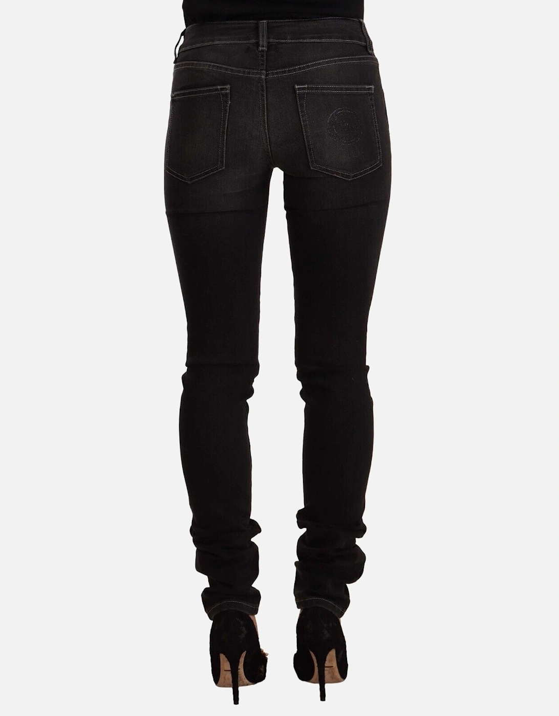 Straight Leg Jeans Women - Black Jeans