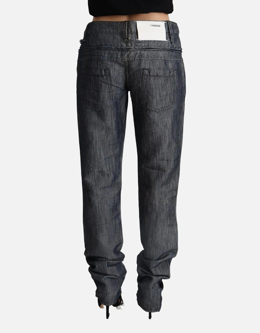 Jeans Casual Style Women - Dark Gray Jeans