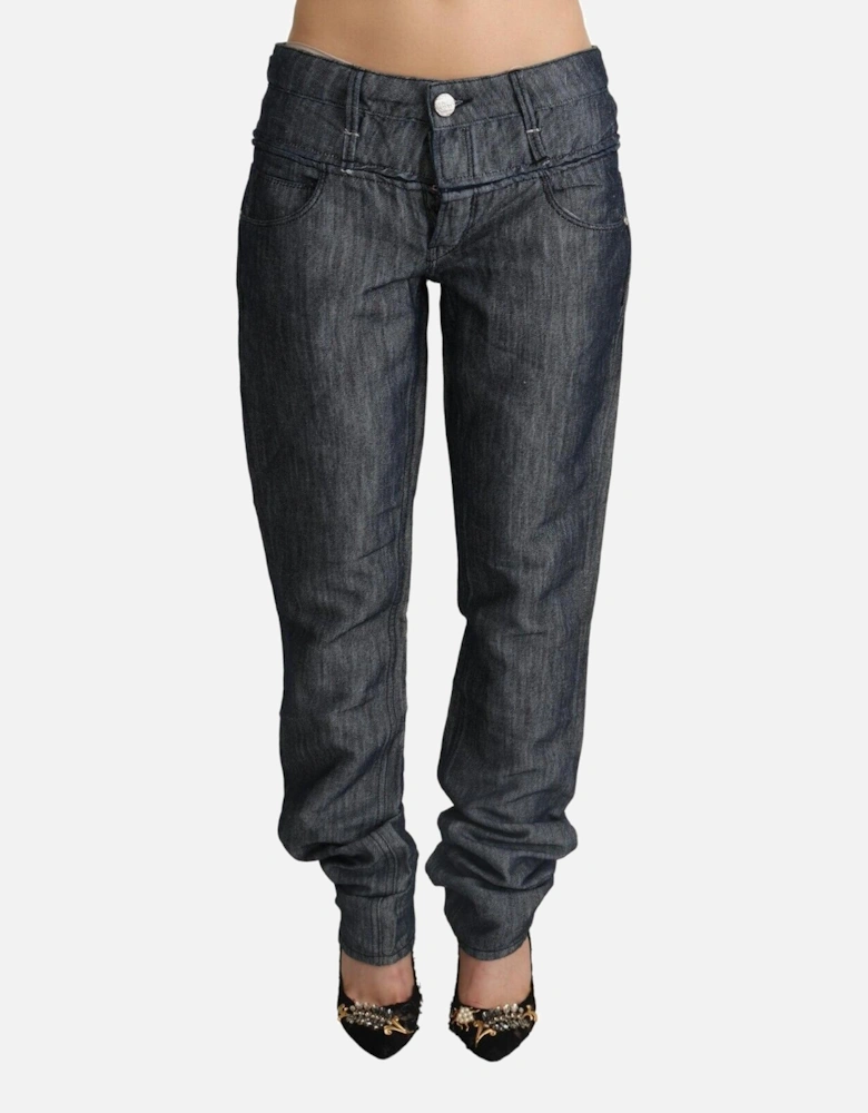 Jeans Casual Style Women - Dark Gray Jeans